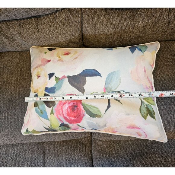 Barbara King Floral Decorative Spring Pillow - Picture 3 of 6